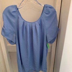 Blue blouse